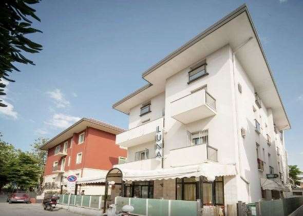 Hotel Luna Rimini Exteriér fotografie
