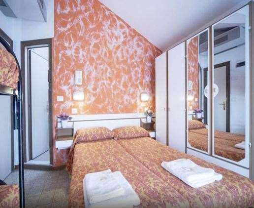 Hotel Luna Rimini Pokoj fotografie